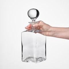 CARO bình rượu mạnh pha lê handmade 1000ml Ba Lan Krosno-791289