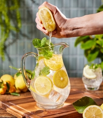 Bình pha lê không chì đựng rượu, nước handmade ELITE 1500ml Ba Lan Krosno-788326