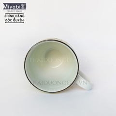 Bộ 5 ca sứ 300ml Nhật Bản Miyabi hoa văn The Rose