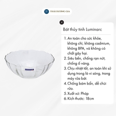 Bát, tô thủy tinh 18cm Thủy Tinh Luminarc-Arcade-531