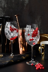 Bộ 6 ly vang đỏ pha lê ELITE 450ml Ba Lan Krosno-789637