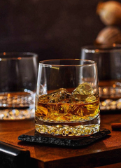 Bộ 6 cốc pha lê uống rượu mạnh whisky FJORD 300ml Ba Lan Krosno-877013