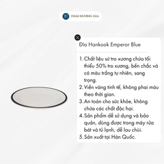 Hankook: Emperor Blue đĩa 17cm. Mã hàng 550129