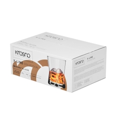 Bộ 6 cốc thủy tinh rượu mạnh 290ml Ba Lan Krosno X-line-787428