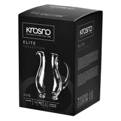 Bình pha lê không chì đựng rượu, nước handmade ELITE 1500ml Ba Lan Krosno-788326