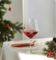 Bộ 6 ly vang đỏ pha lê Burgundy 860ml Ba Lan Krosno-787442