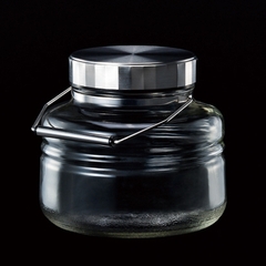 Lọ, bình thủy tinh 3L, 4L, 5L, 8L ngâm, đựng thực phẩm, nắp mạ niken có muôi múc Nhật Bản Aderia