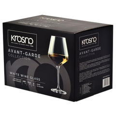 Bộ 6 ly vang trắng pha lê Chardonnay 460ml Ba Lan Krosno-791067