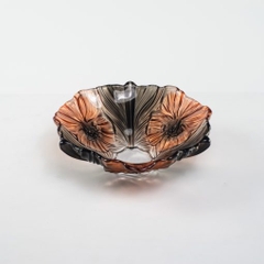 Bát thủy tinh màu nâu thả hoa, đựng hoa quả Walther-Glas: Miranda Africa