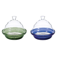 Bộ 2 nồi (có thể chọn màu) hấp cách thủy nấu vi sóng 500ml sản xuất tại Nhật Bản Aderia