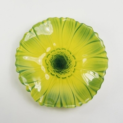Đĩa thủy tinh màu xanh lá cây thả hoa, đựng hoa quả Walther-Glas: Susanna Jungle