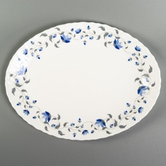 Đĩa bầu dục to 32cm Rak Glass – Helena-174