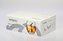 Bộ 6 cốc thủy tinh cao cấp dáng bầu 300ml Ba Lan Krosno-789422