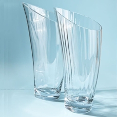 Bình hoa pha lê dáng hiện đại CASUAL cao 45cm Ba Lan Krosno – 862231