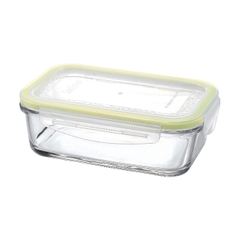 Hộp đựng thực phẩm chữ nhật 900ml Hàn Quốc The Glass-P753