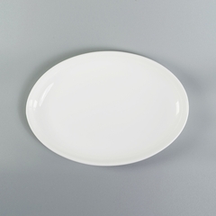 Đĩa bầu dục to 31,5cm sứ xương Hàn Quốc Haengnam HB-2114