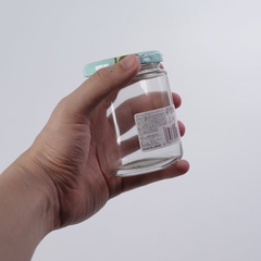 Lọ đựng gia vị, đồ khô thủy tinh nắp hợp kim chống gỉ 250ml Nhật Bản Aderia