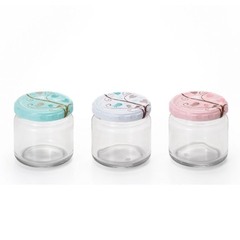 Lọ đựng gia vị, đồ khô thủy tinh nắp hợp kim chống gỉ 150ml Nhật Bản Aderia