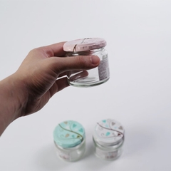 Lọ đựng gia vị, đồ khô thủy tinh nắp hợp kim chống gỉ 150ml Nhật Bản Aderia