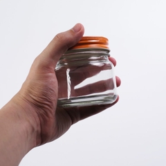 Lọ đựng gia vị, đồ khô thủy tinh nắp hợp kim chống gỉ 200ml Nhật Bản Aderia