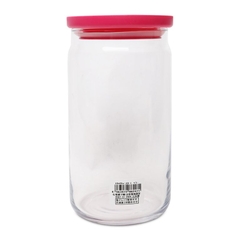 Lọ, hũ thủy tinh 1090ml nắp silicon Nhật Bản Aderia