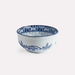 Bát ăn cơm cao 11,5cm sứ hoa văn cao cấp Hàn Quốc Sambo MD-019