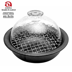 Nồi đất kèm lưới xông khói 1,5 lít Nhật Bản Aderia F-71715