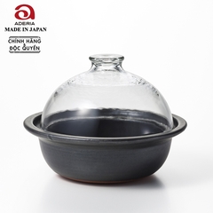 Nồi đất kèm lưới xông khói 1,5 lít Nhật Bản Aderia F-71715