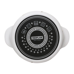 Nồi sứ thủy tinh Luminarc-Mộc Lan Trắng