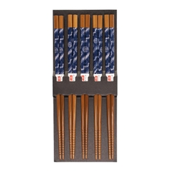 Vỉ 5 đôi đũa tre 23cm Nhật Bản Sunlife-319383