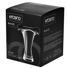 Bình hoa pha lê WAVE cao 27cm Ba Lan Krosno – 788531