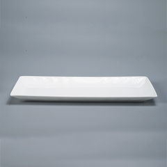 Bộ khay chữ nhật và 2 bát tròn, 1 bát vuông có nắp đựng mứt, ô mai Tết trắng sứ tro xương Hàn Quốc