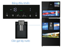 Tủ lạnh Beko Inverter 375 lít RDNT401E50VZDHFSU