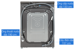 Copy of Máy giặt sấy LG giặt 14 kg - sấy 8 kg FV1414H3BA (Inverter)