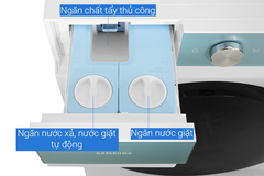 Máy giặt sấy Samsung Bespoke AI giặt 14 kg - sấy 8 kg WD14BB944DGMSV (Inverter)