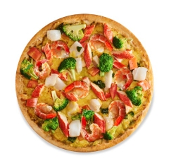 Pizza Hải Sản Pesto Xanh