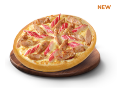 Pizza Chất_Thanh Cua và Xúc Xích Cocktail