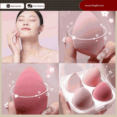 Mút trang điểm - Hộp 4 miếng