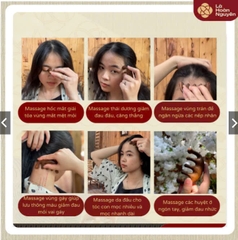Lược gỗ đàn hương massage