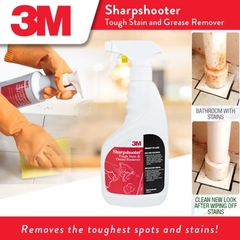 Chất tẩy vết bẩn tăng cường không cần xả 3m™ sharpshooter™