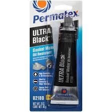 Keo permatex® ultra black® rtv silicone gasket maker, 3 oz code 82180