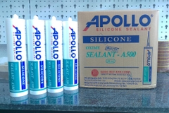 Chất kết dính đi từ Silicon-Apollo Silicone Sealant A500 (trắng sữa)