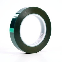 BĂNG KEO DÙNG TRONG SƠN TĨNH ĐIỆN 3M™ POLYESTER 8992, XANH LÁ_15MM X 66M