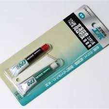 Keo dán nhựa ca-121 (2pcs/hộp), hãng sản xuất cemedine