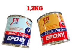KEO ĐA CHỨC NĂNG 511 Multi Purpose Epoxy Pint (LON A= 700g ; LON B= 650g)