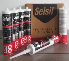 Keo silicone chịu nhiệt Selsil RTV High Temperature 280ml