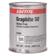 Mỡ Loctite Graphite 50 Metal-Free Synthetic and Petrolatum Anti-Seize Lubricant, 1 lb Can, 51084