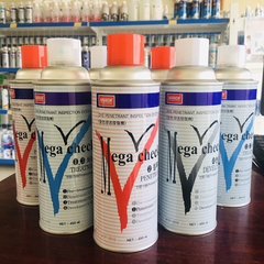 Chế phẩm mega - check penetrant - kiểm tra vết nứt đường hàn (450ml/chai)