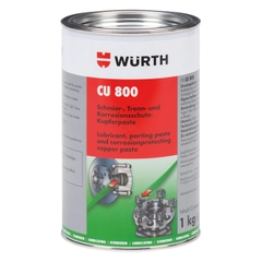 Mỡ bò Wurth chịu nhiệt cao cu-800 lon 1kg