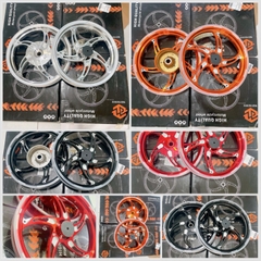 Mâm rally CNC trước 1.8 sau 2.15